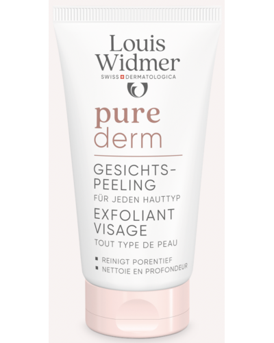 Louis Widmer purederm Gezichtspeeling Zonder Parfum