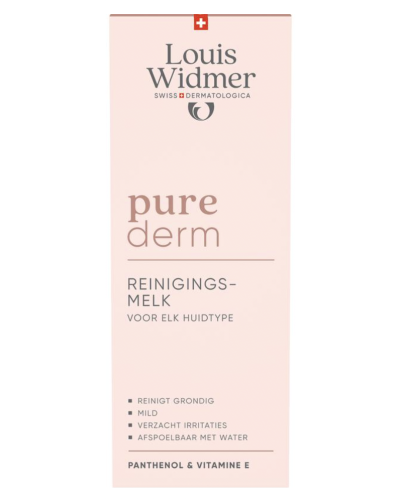 Louis Widmer purederm Reinigingsmelk Licht Geparfumeerd