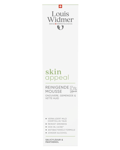 Louis Widmer skinappeal Reinigende Mousse Zonder Parfum