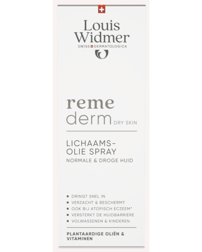 Louis Widmer remederm Lichaamsolie Spray Licht Geparfumeerd