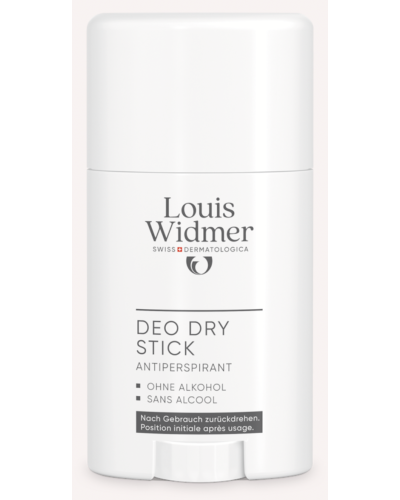 Louis Widmer Deo Dry Stick Antiperspirant Zonder Parfum