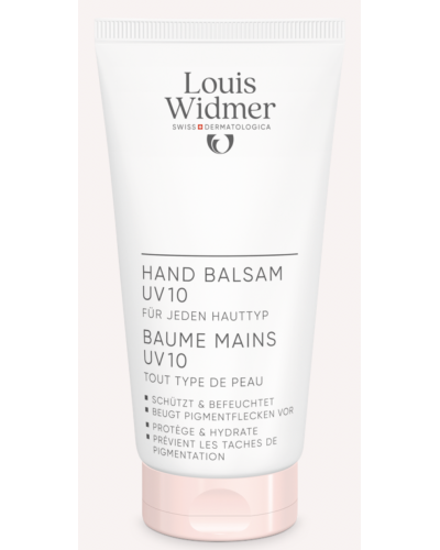 Louis Widmer Handbalsem UV 10 Licht Geparfumeerd