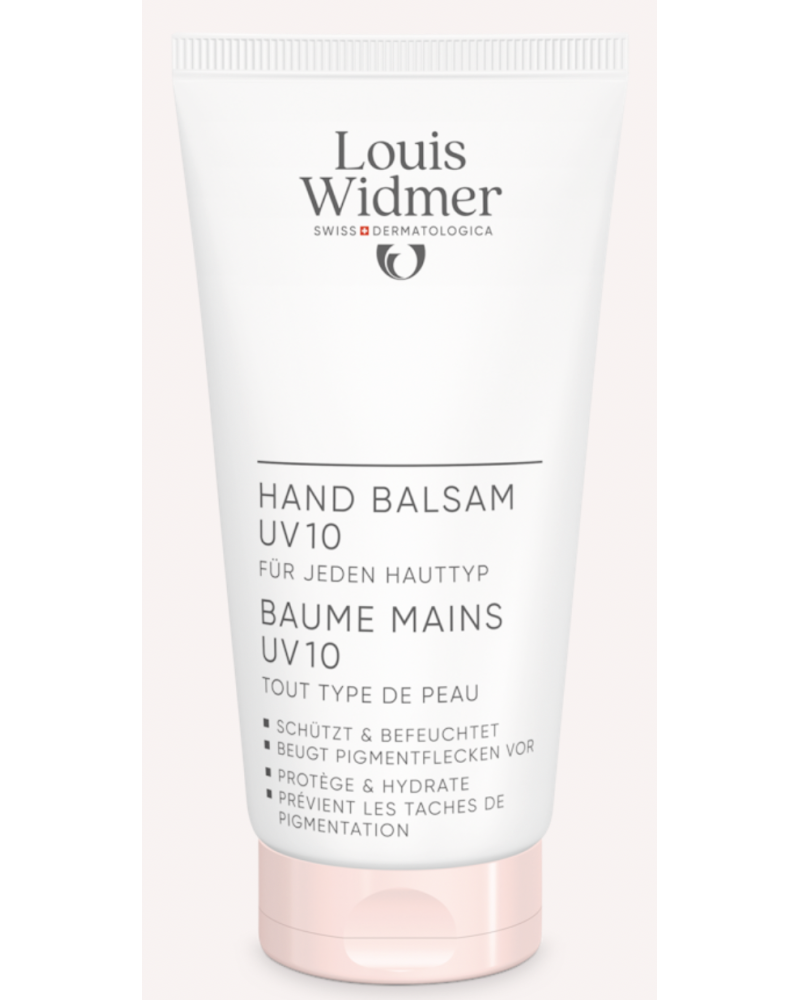Louis Widmer Handbalsem UV 10 Licht Geparfumeerd