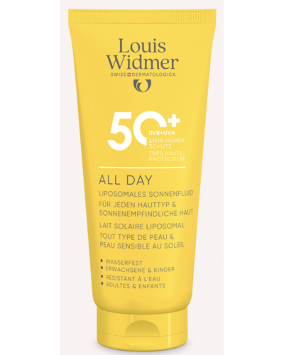 Louis Widmer All Day 50+ Zonder Parfum (100ml)