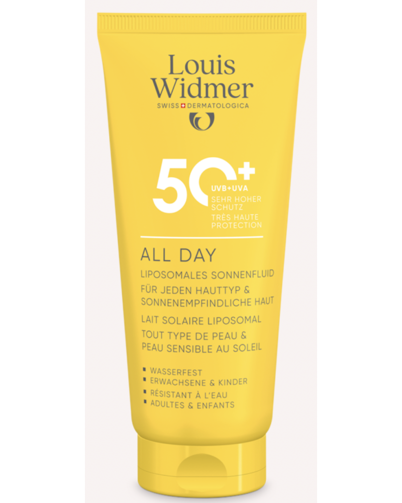 Louis Widmer All Day 50+ Zonder Parfum (100ml)