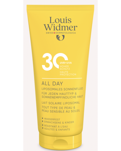 Louis Widmer All Day 30 Zonder Parfum (200ml)