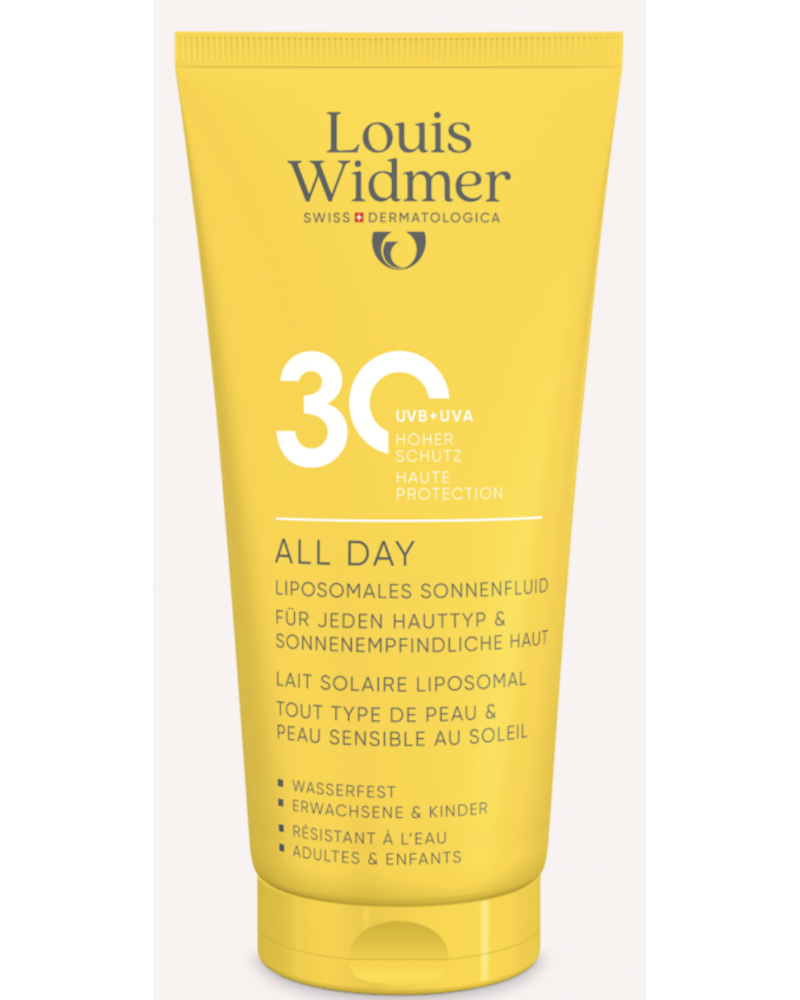 Louis Widmer All Day 30 Zonder Parfum (200ml)
