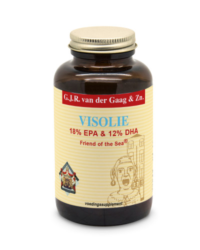 Visolie 1000 mg 18% EPA & 12% DHA | Friend of the Sea® | Van Der Gaag