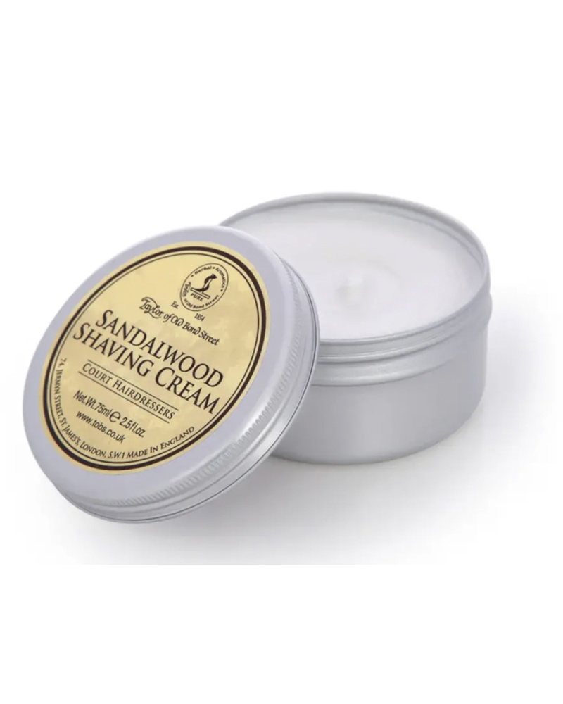 Taylor Of Old Bond Street Scheercrème 75ml Sandalwood