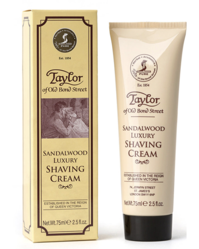 Tayalor Of Old Bond Steet Scheercrème 75ml Sandalwood