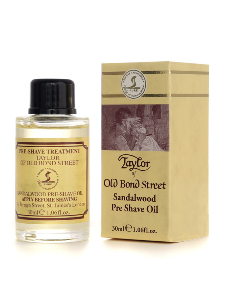 Taylor of Old Bond Street Pre shave Olie Sandalwood 30ml