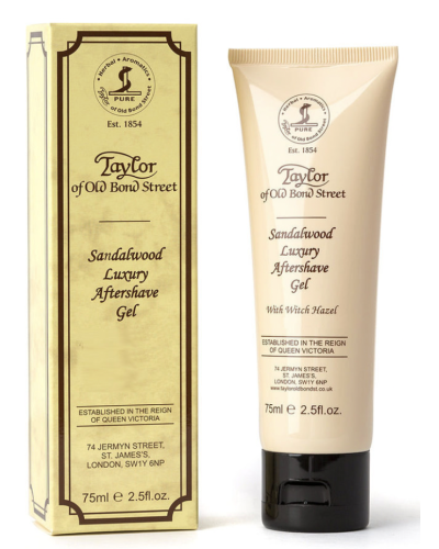 Taylor Of Old Bond Street Sandalwood aftershave gel 75ml