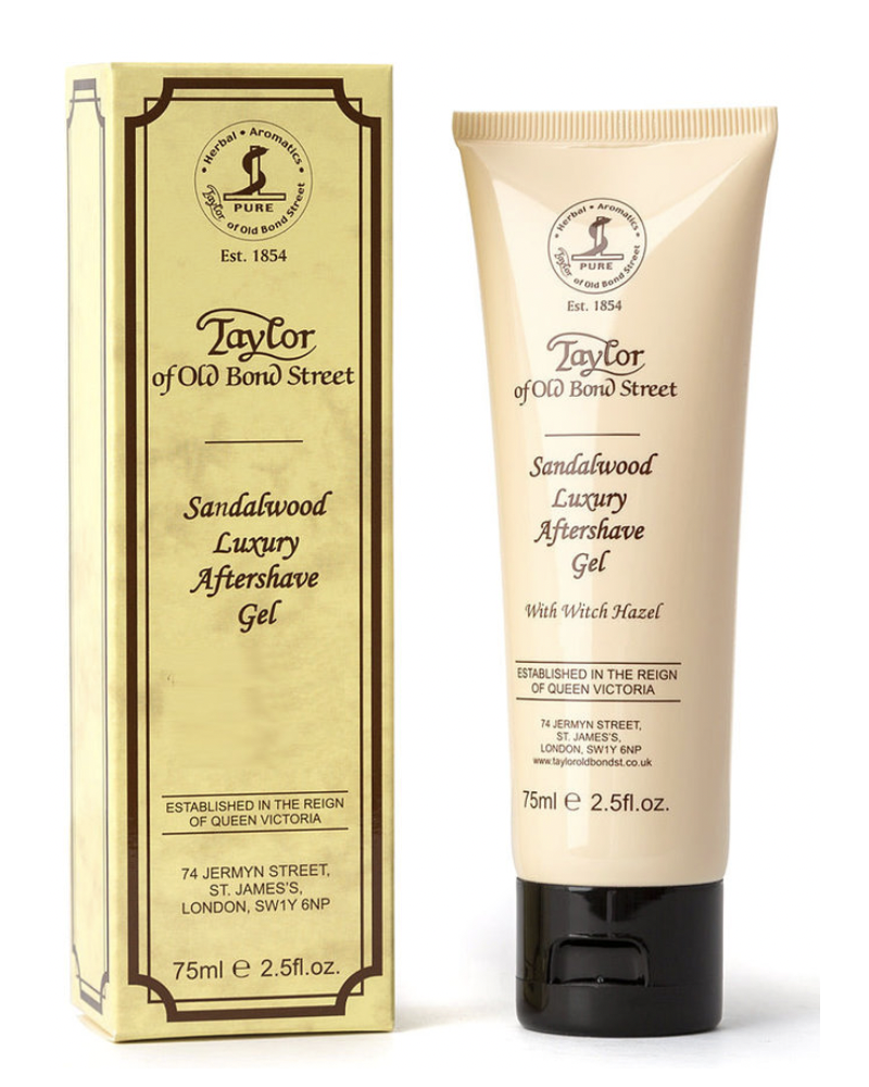 Taylor Of Old Bond Street Sandalwood aftershave gel 75ml