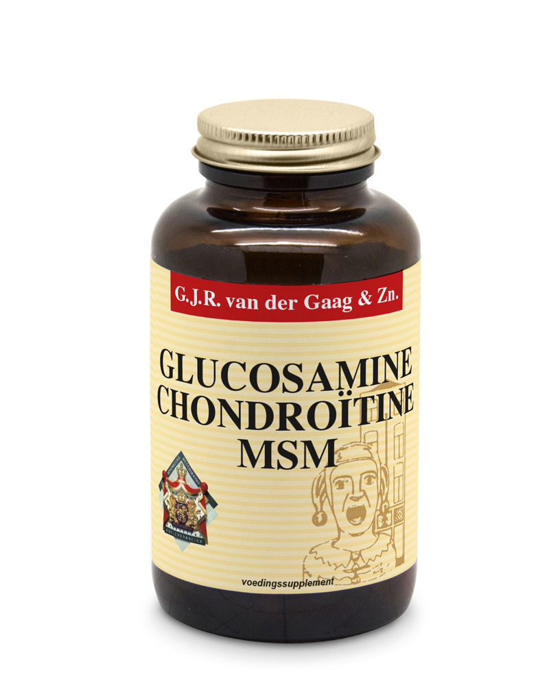 Glucosamine Chondroïtine MSM | 750 mg Glucosamine | Van Der Gaag