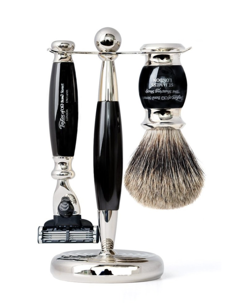 Taylor of Old Bond Street Mach3 - Pure Badger Scheerset