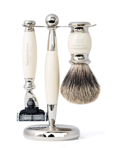Taylor of Old Bond Street Mach3 - Pure Badger Scheerset