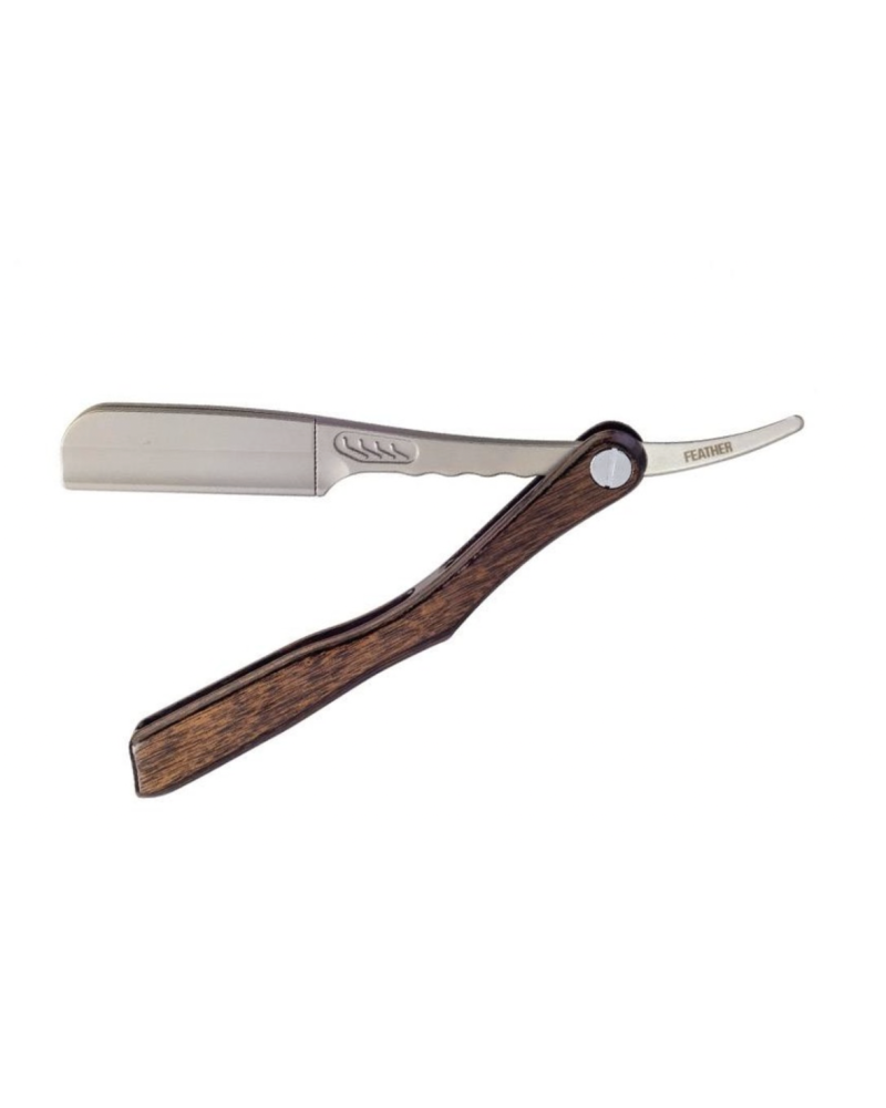 Feather Open scheermes SS - Scotch Wood