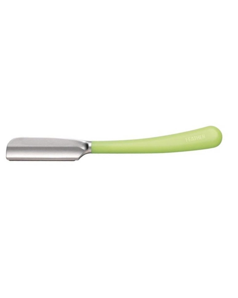 Feather Open scheermes SS Japanese - Lime