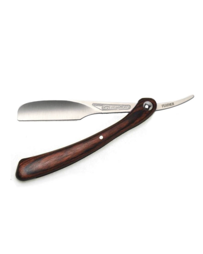 Feather Open scheermes DX Wood