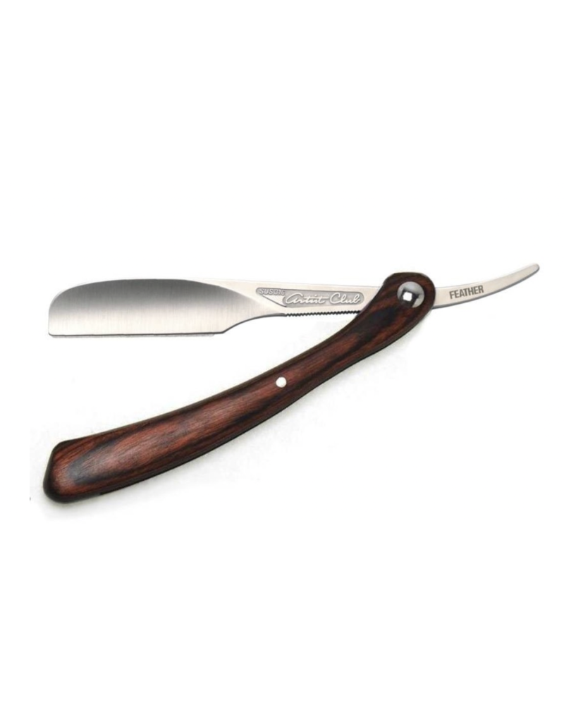 Feather Open scheermes DX Wood