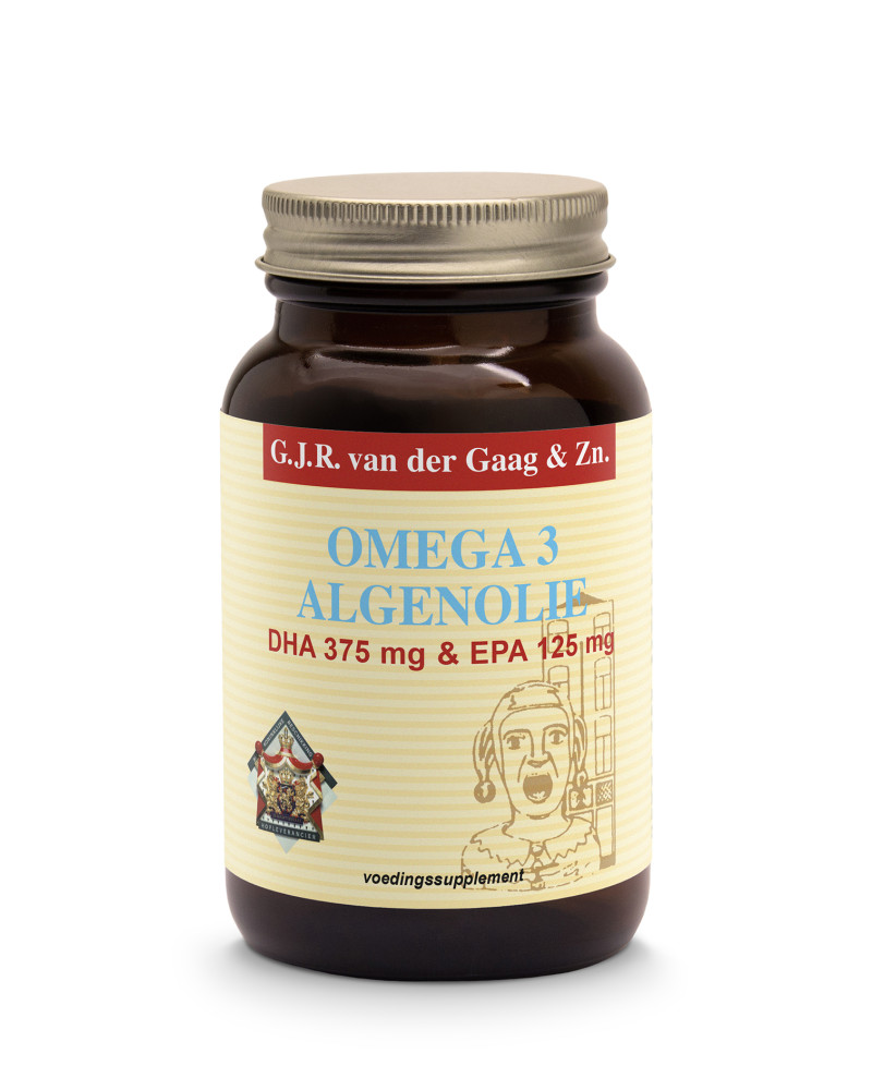 Algal Omega® Omega 3 Algenolie DHA 375 mg & EPA 125 mg | Van Der Gaag