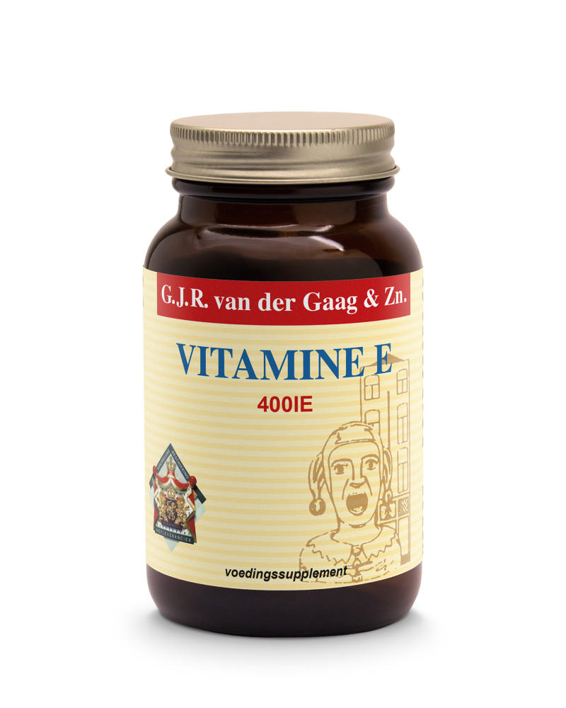 Vitamine E 400 IE | Natuurlijke D-alfa-tocoferol | Van Der Gaag