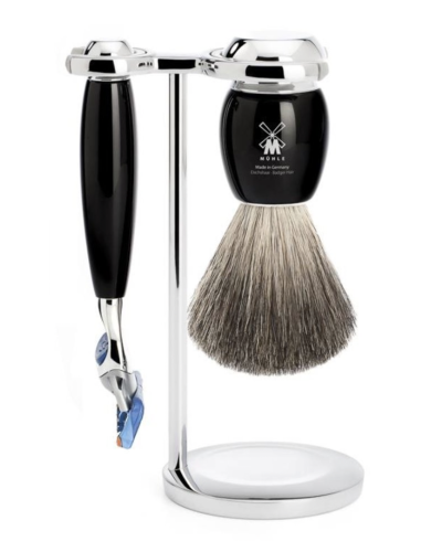 MÜHLE Vivo Scheerset Vivo 3-delig - Zwart - Fusion®