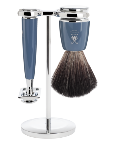 MÜHLE Scheerset Rytmo 3-delig - Petrol - Saf.Razor