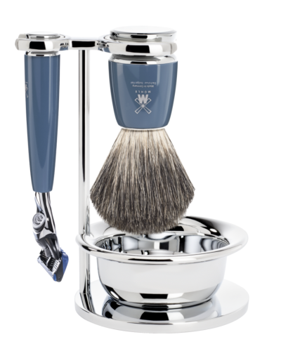 MÜHLE Scheerset Rytmo 4-delig - Petrol - Fusion®