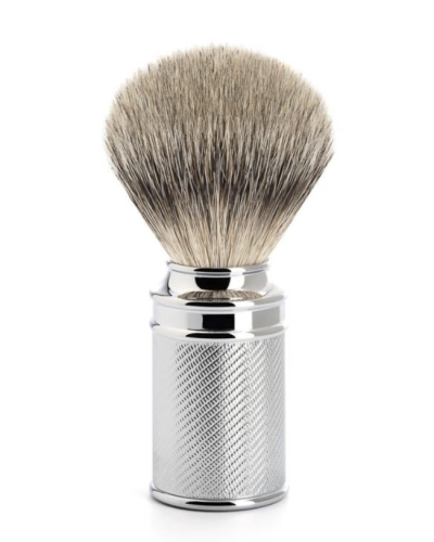 MÜHLE Scheerkwast Silvertip Dassenhaar - Chroom 091M89
