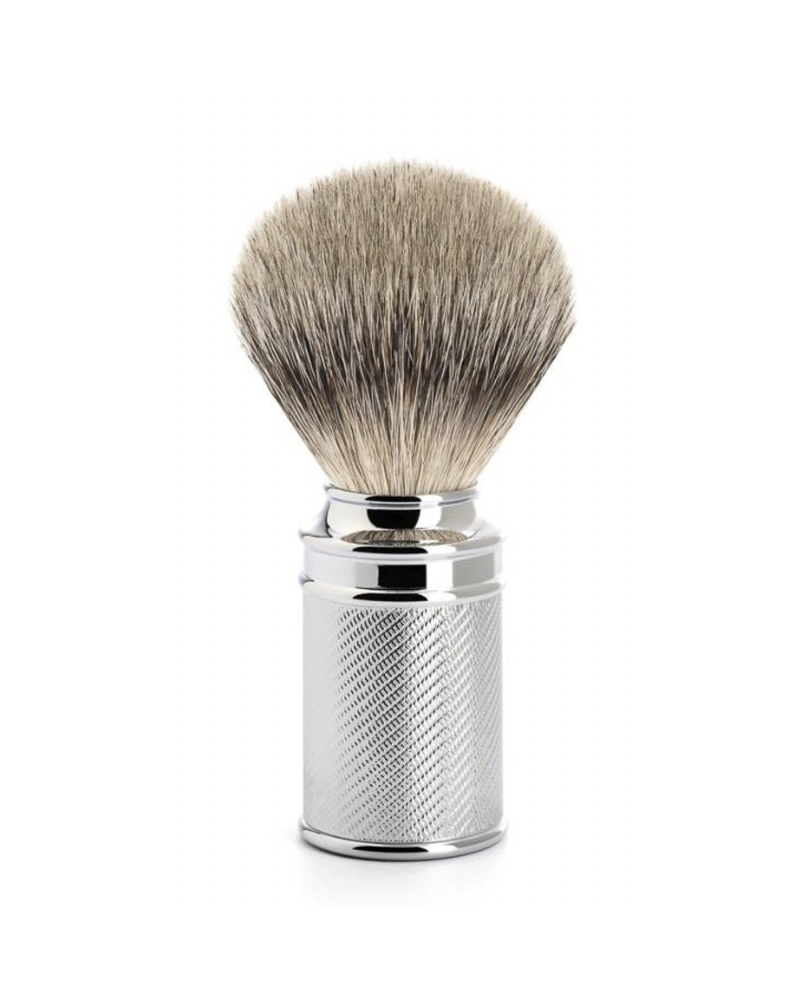 MÜHLE Scheerkwast Silvertip Dassenhaar - Chroom 091M89