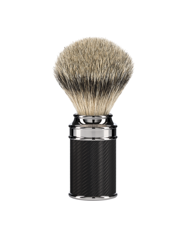 MÜHLE Scheerkwast Silvertip Dassenhaar - Zwart 091M89BLACK