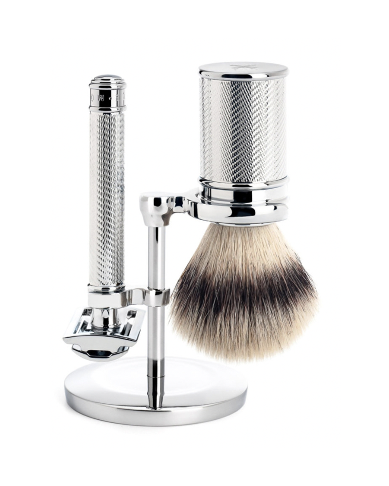 MÜHLE Scheerset Traditional - Safety razor - Fibre® - Chroom S31M89SR