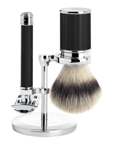 MÜHLE Scheerset Traditional - Safety razor - Fibre® - Zwart S31M89BLACK