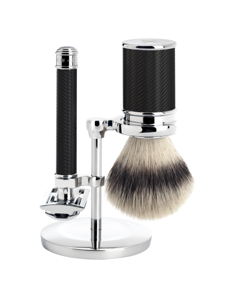 MÜHLE Scheerset Traditional - Safety razor - Fibre® - Zwart S31M89BLACK