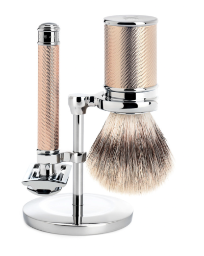 MÜHLE Scheerset Traditional - Safety razor - Fibre® - Rosegold