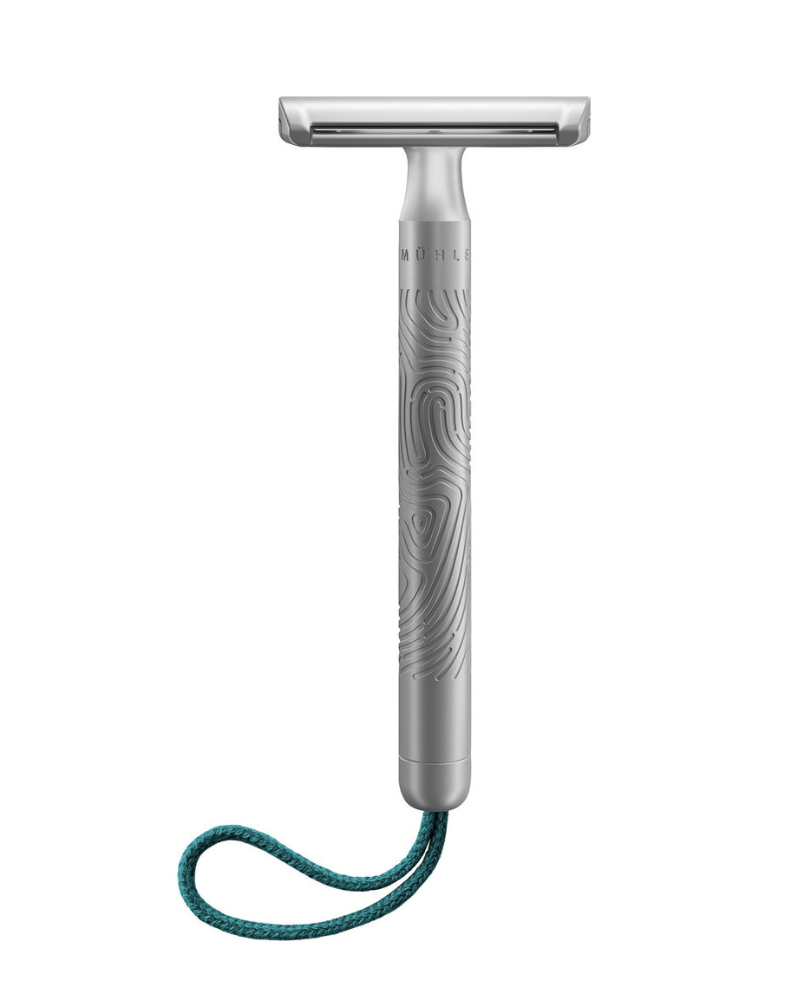 MÜHLE RCOM04 - Unisex Safety Razor - Turquoise