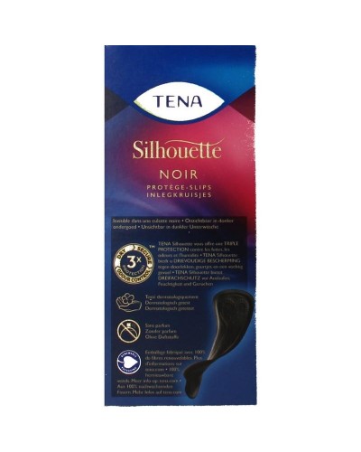 Silhouette noir liner